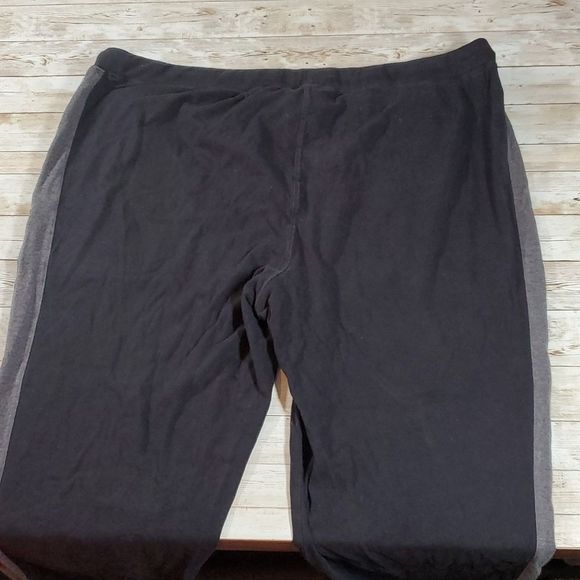 TOMBOYX Tomboy Joggers Sweatpants Size 2X Pockets Black Grey Stripe Down Legs‎ - Picture 7 of 8